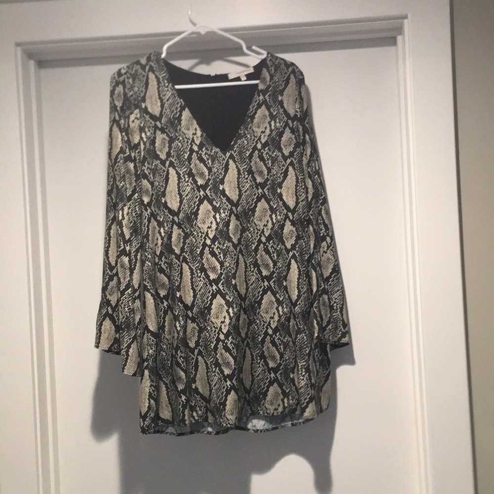 snake skin dress